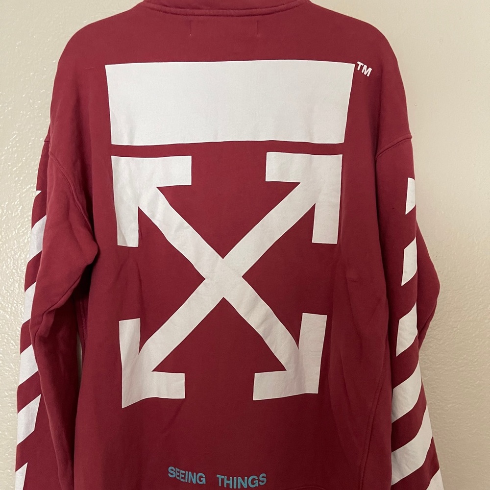 Off white crew neck men’s size xs